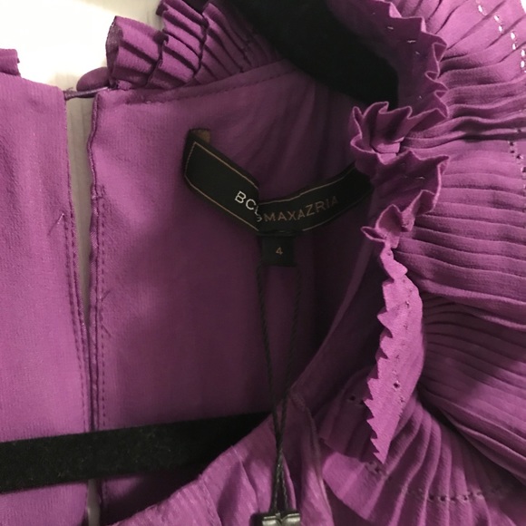 Brand new BCBG MaXazria purple black dress - Picture 3 of 6